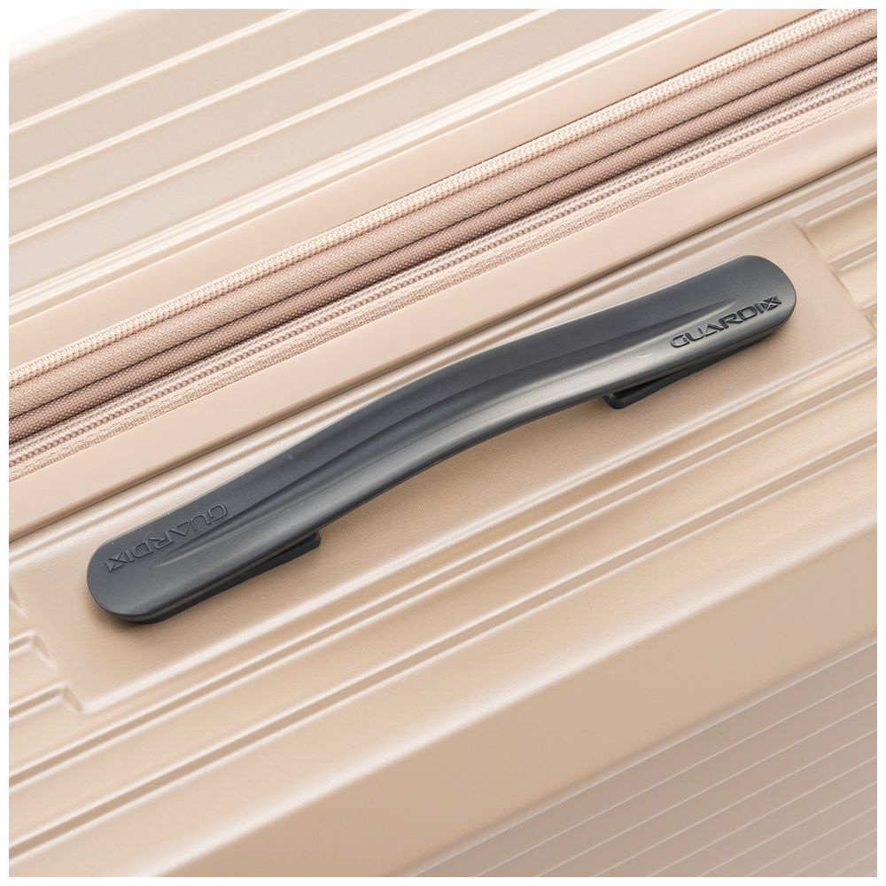 スーツケース ジッパータイプ 104L 拡張機能付き マットブラック ALI