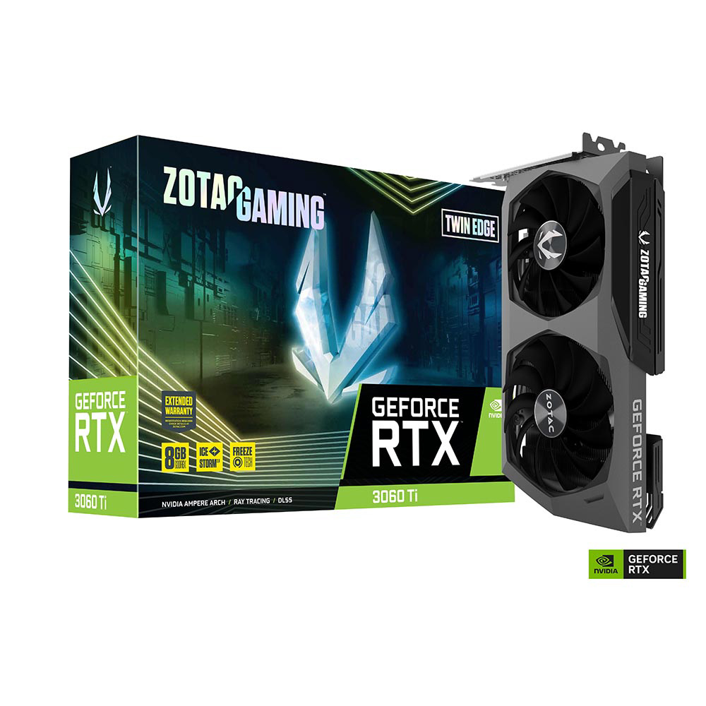 ゲーミンググラフィックボード GeForce RTX 3060 Ti TwinEdge GDDR6X ZT-A30620E-10P ［GeForce  RTXシリーズ /8GB］｜の通販はソフマップ[sofmap]