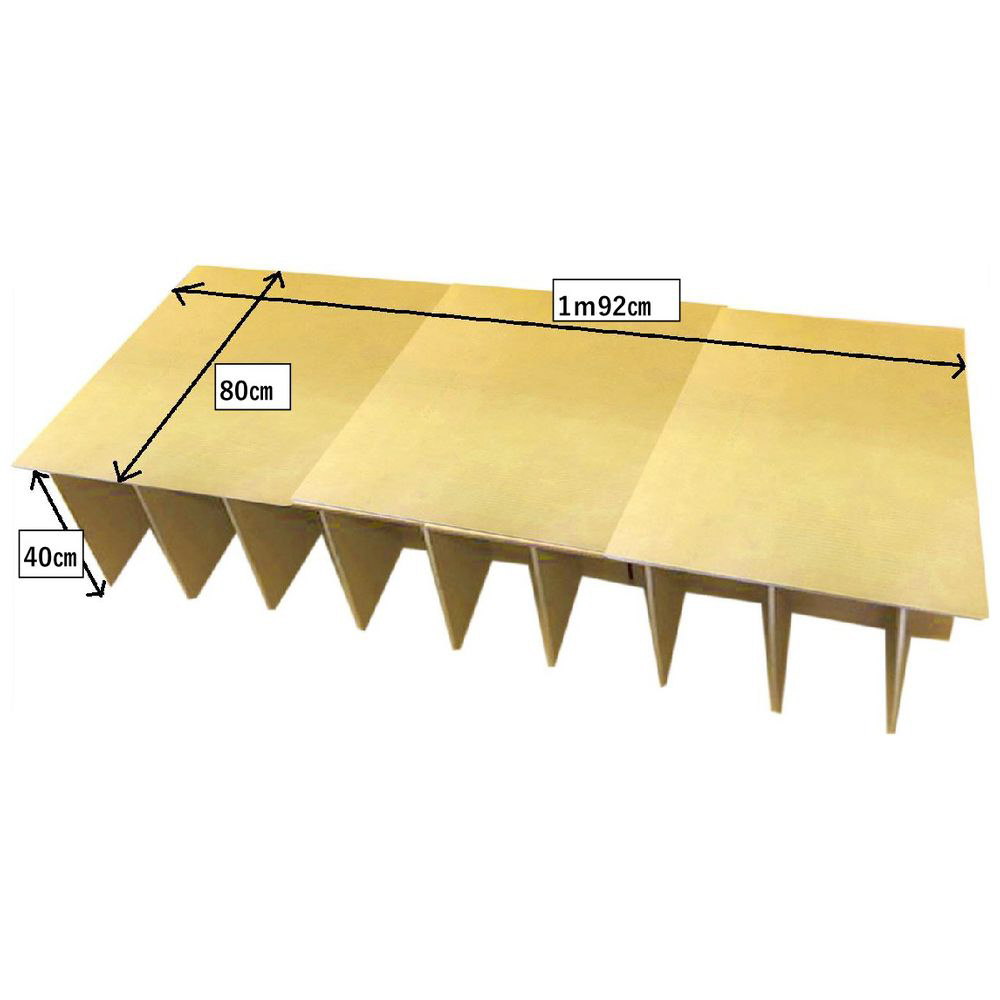 アローエコマットレス付段ボールベッド