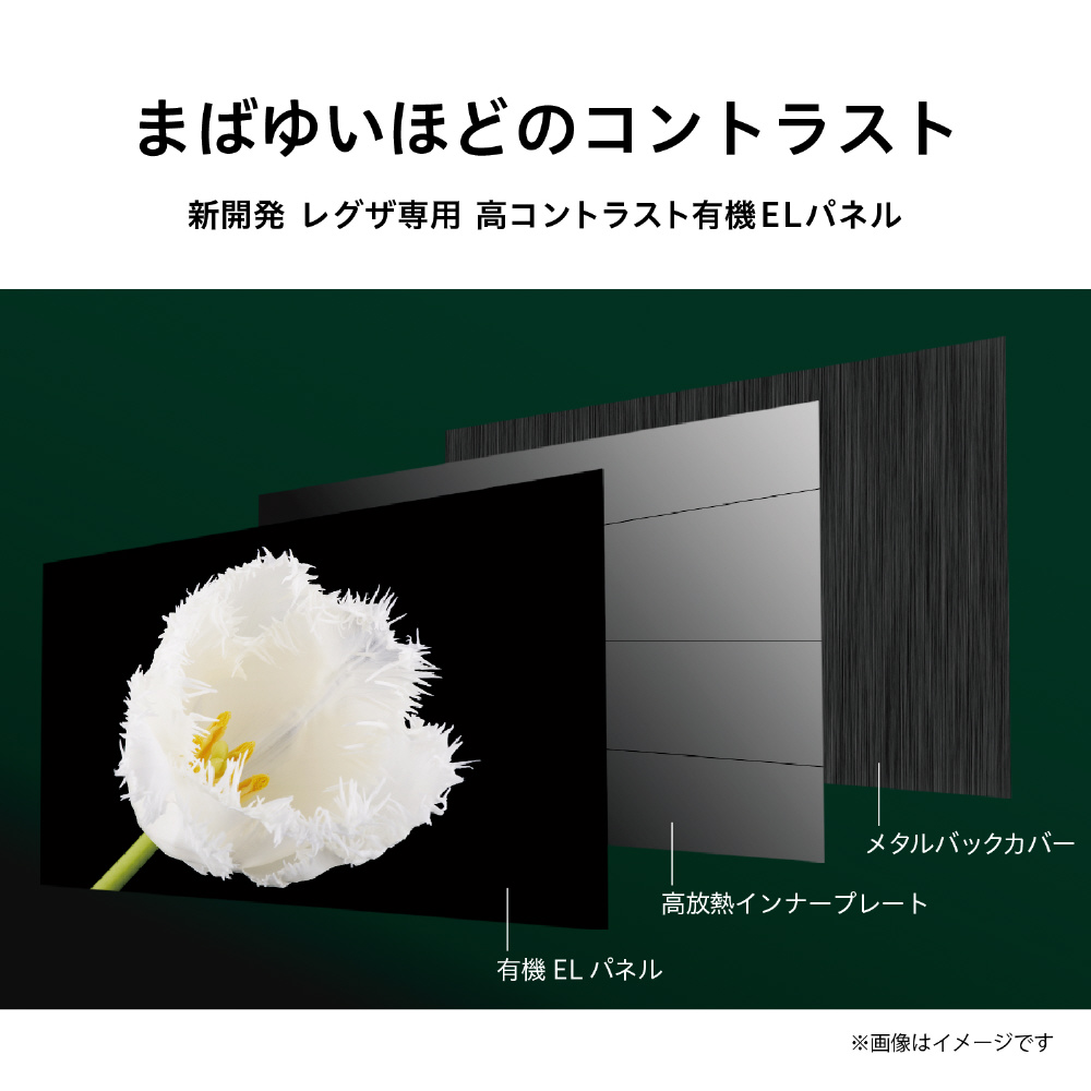 有機ELテレビ REGZA(レグザ) 48X8400 ［48V型 /Bluetooth対応 /4K対応 /BS・CS 4Kチューナー内蔵  /YouTube対応］|TOSHIBA(東芝)