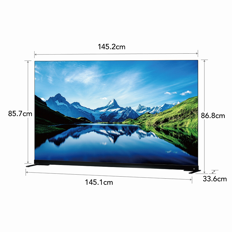 テレビ地上波 ６５V型 REGZA(レグザ) 65X9900L(R) ジャンク品TOSHIBA