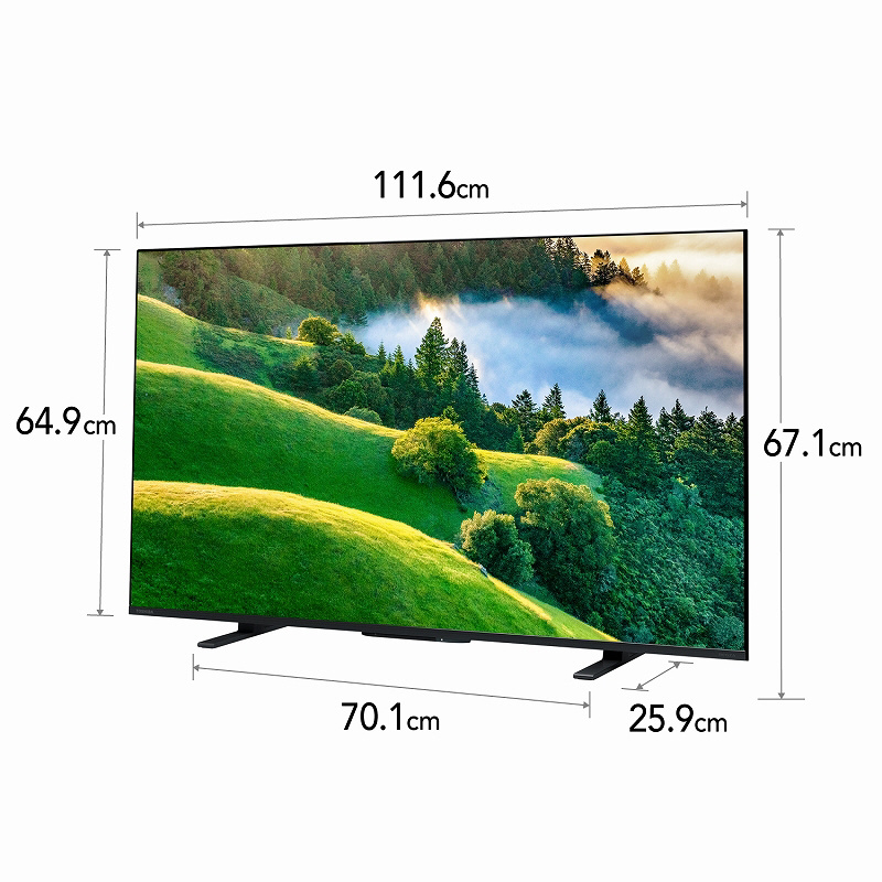 液晶テレビ REGZA 40型 2022年製 録画セット-