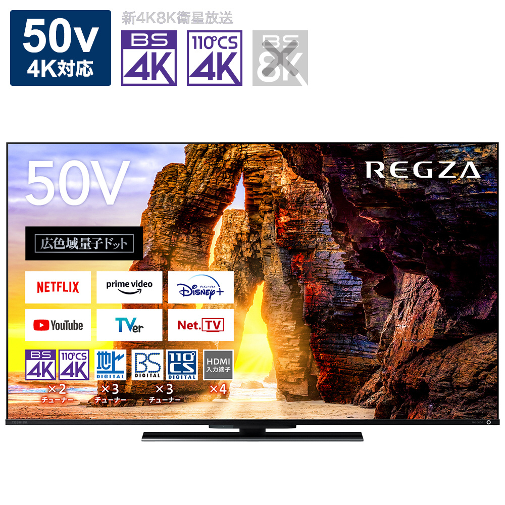 TVSREGZA 有機ELテレビ５５V型 REGZA(レグザ) 55X8900L(R) ［55V型 4K