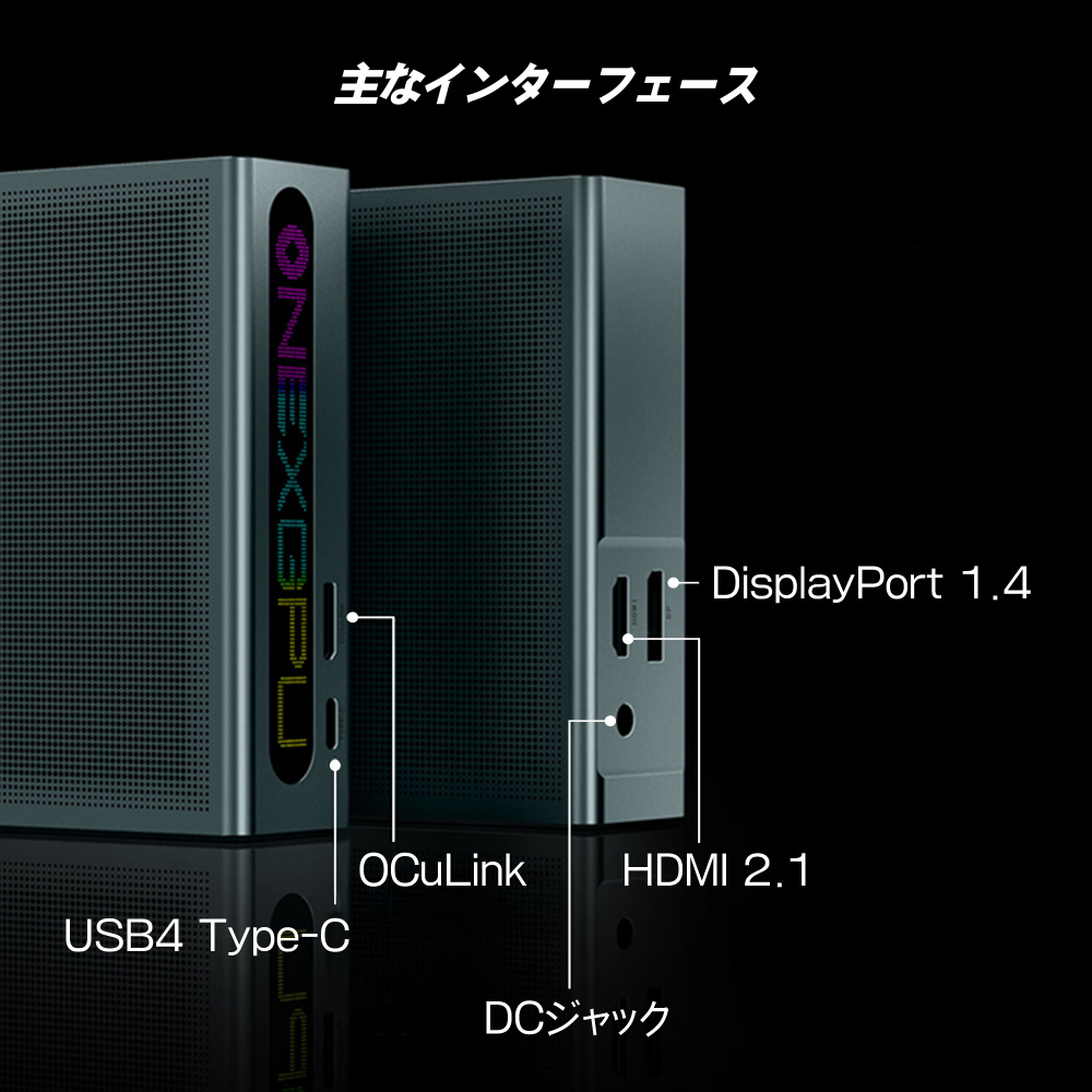 外付けGPUボックス USB-C(USB4)接続 ONEXGPU Lite ONEXGPULITE