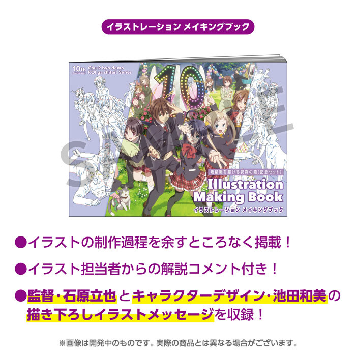 「中二病でも恋がしたい！」シリーズ 10周年記念 記念セット