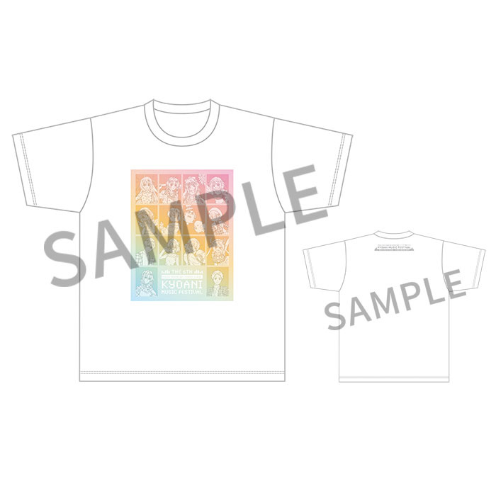 第6回京都アニメーションファン感謝イベント Tシャツ【ホワイト】M