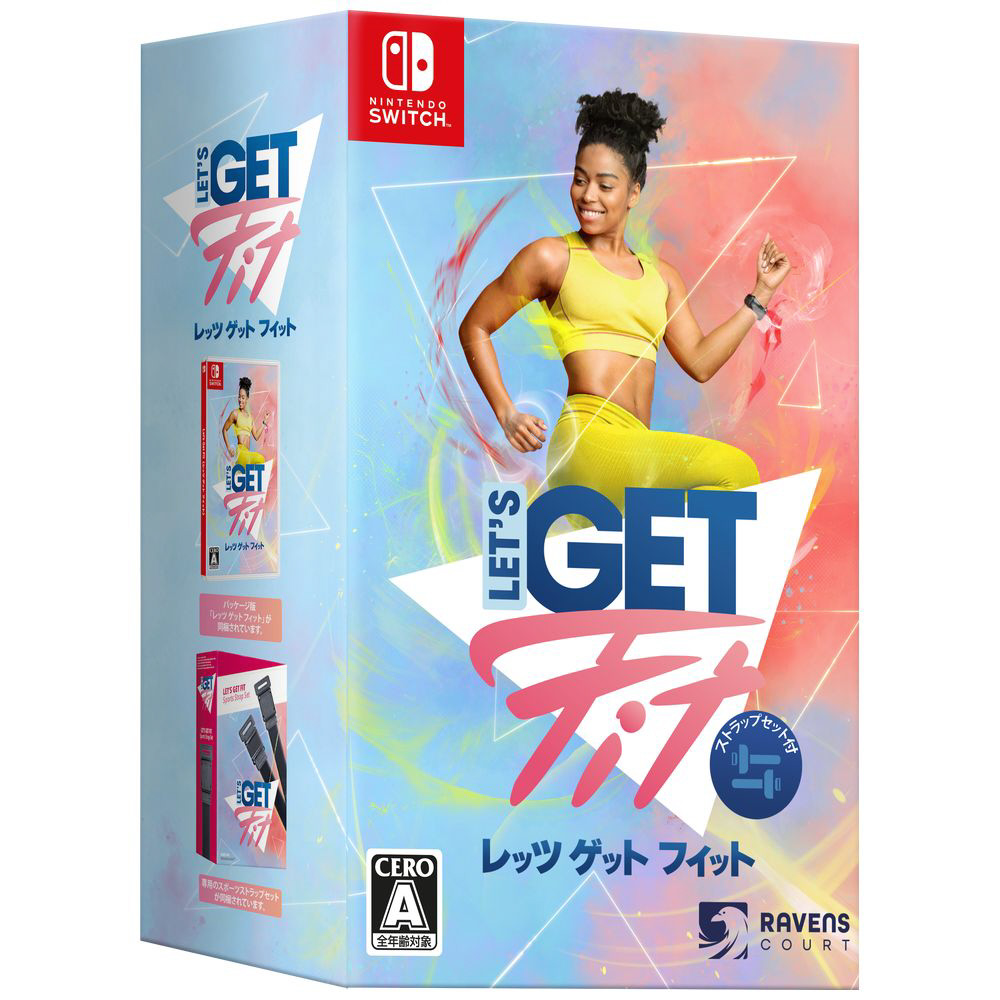 中古品〕 Lets Get Fit (レッツ ゲット フィット) ストラップ付き同梱