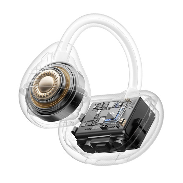 完全ワイヤレスイヤホン イヤーカフ型 Trickle シルバー MWW3IS