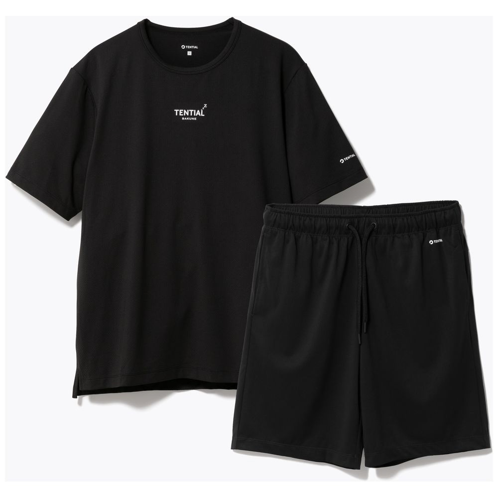 BAKUNE Mesh Short Pants ブラック（S）_23SS 100411000004｜の