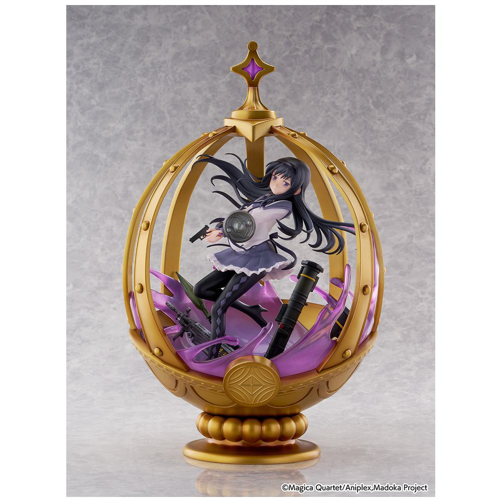 塗装済み完成品 1/7 魔法少女まどか☆マギカ 暁美ほむら 渋谷スクランブルフィギュア