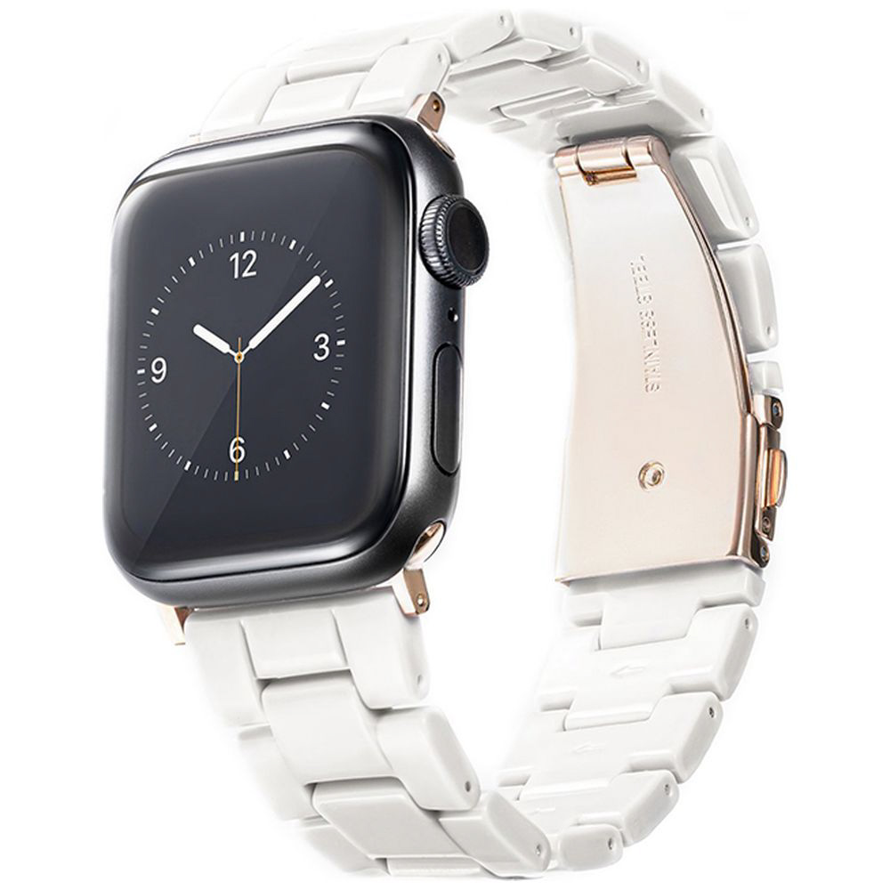 Apple Watch Series 1/2/3/4/5/6/7/8/SE1/SE2/Ultra 42/44/45/49mm プラスチックバンド  GAACAL（ガーカル） ホワイト Z00147WB｜の通販はソフマップ[sofmap]