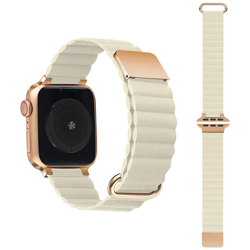 Apple Watch Series 1-8/SE（第1・2世代）38/40/41mm マグネット式PU