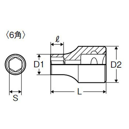 4H-18 1/2インチ スペアソケット (6角) 18mm｜の通販はソフマップ[sofmap]