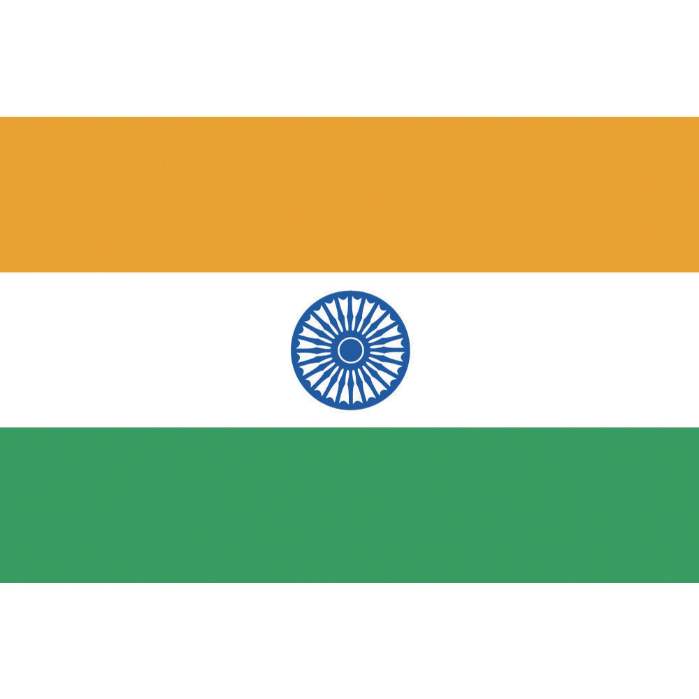 東京製旗　国旗No．2（90×135cm）　インド 426128