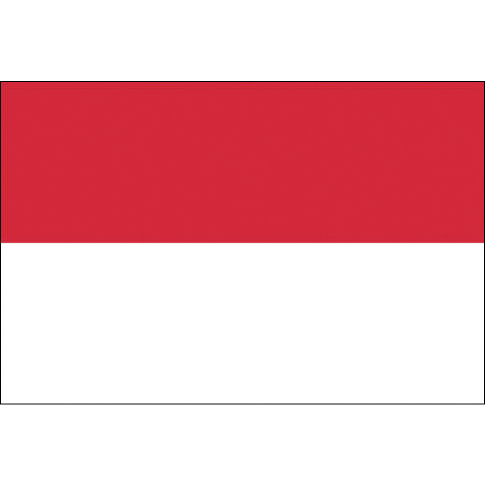 東京製旗　国旗No．2（90×135cm）　インドネシア 426129