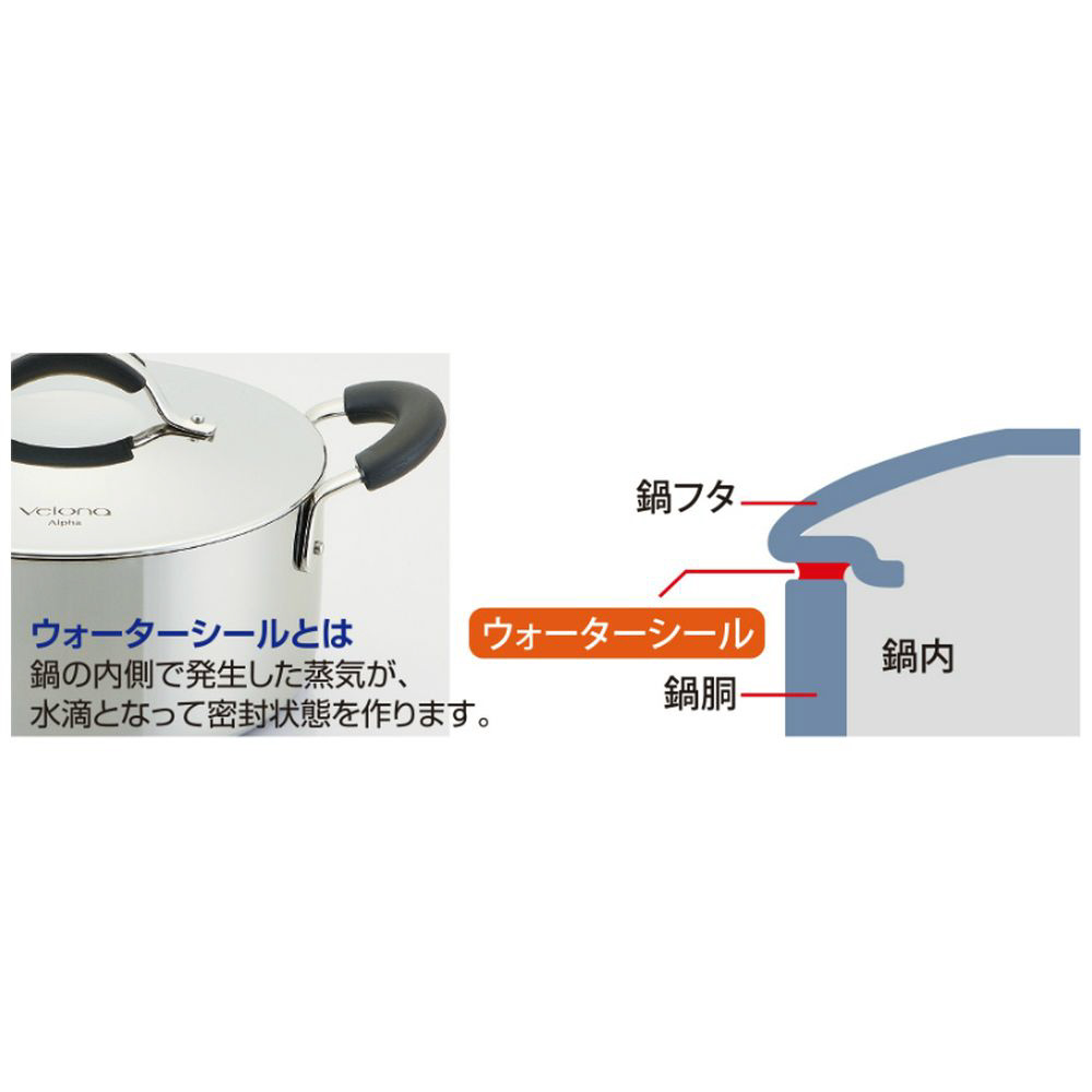 ベローナ アルファ 兼用鍋22cm スノコ付 AF-KY22｜の通販はソフマップ 