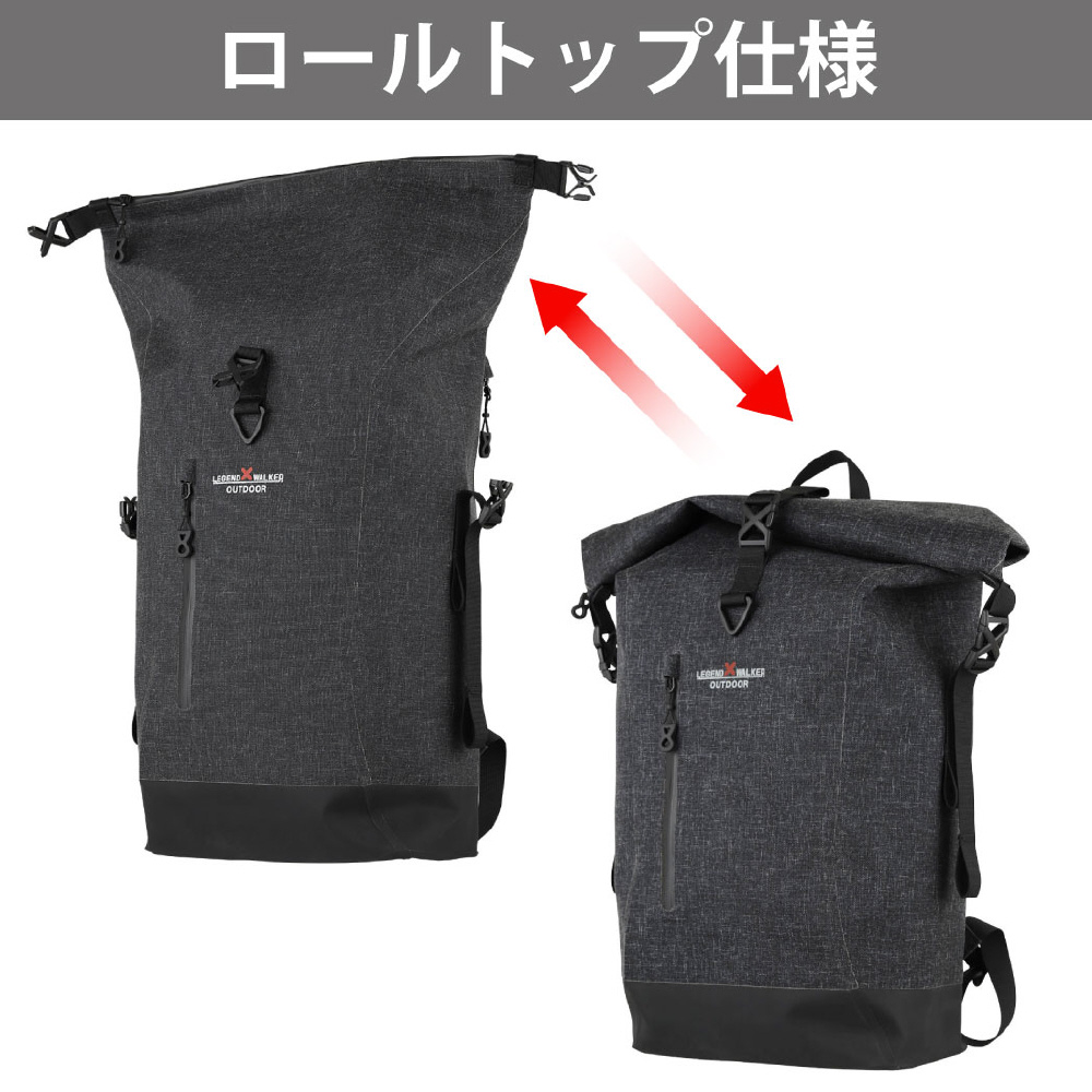 YKK社製止水ファスナー＋高周波ウェルダー加工で大切なお荷物を水から