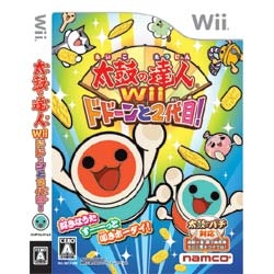 〔中古品〕 太鼓の達人Wii　ドドーンと2代目！（ソフト単品）【Wii】