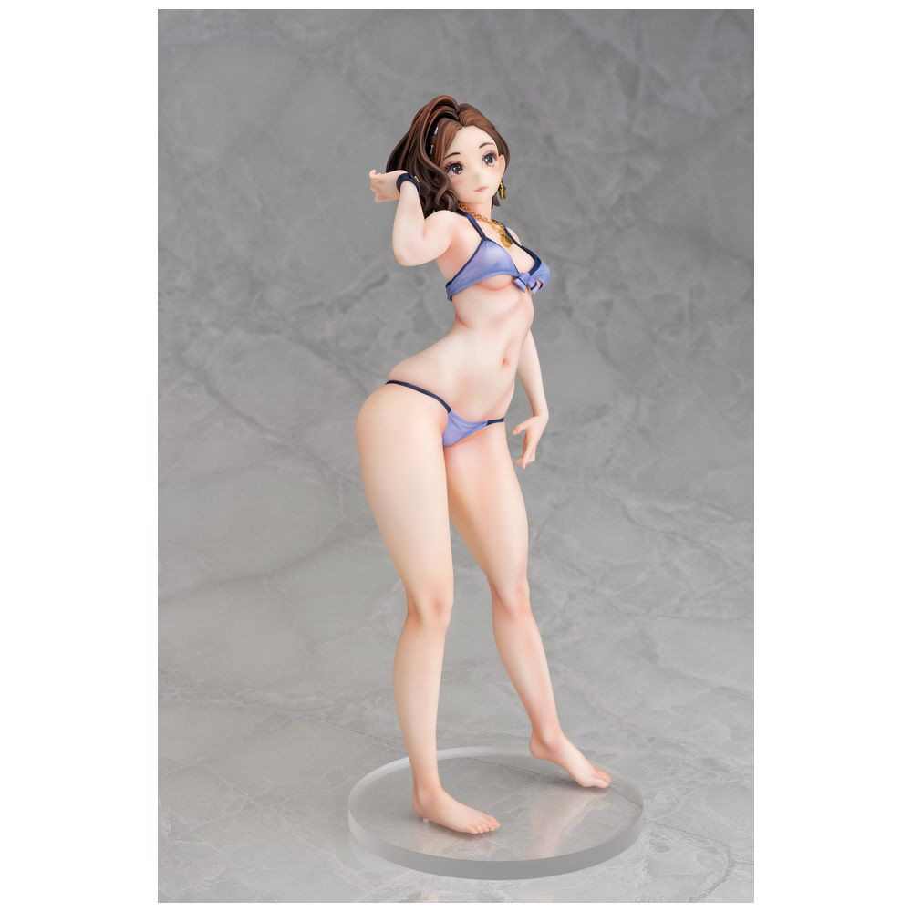 女主任・岸見栄子 岸見栄子 営業先でムチッと海水浴ver. 1/6