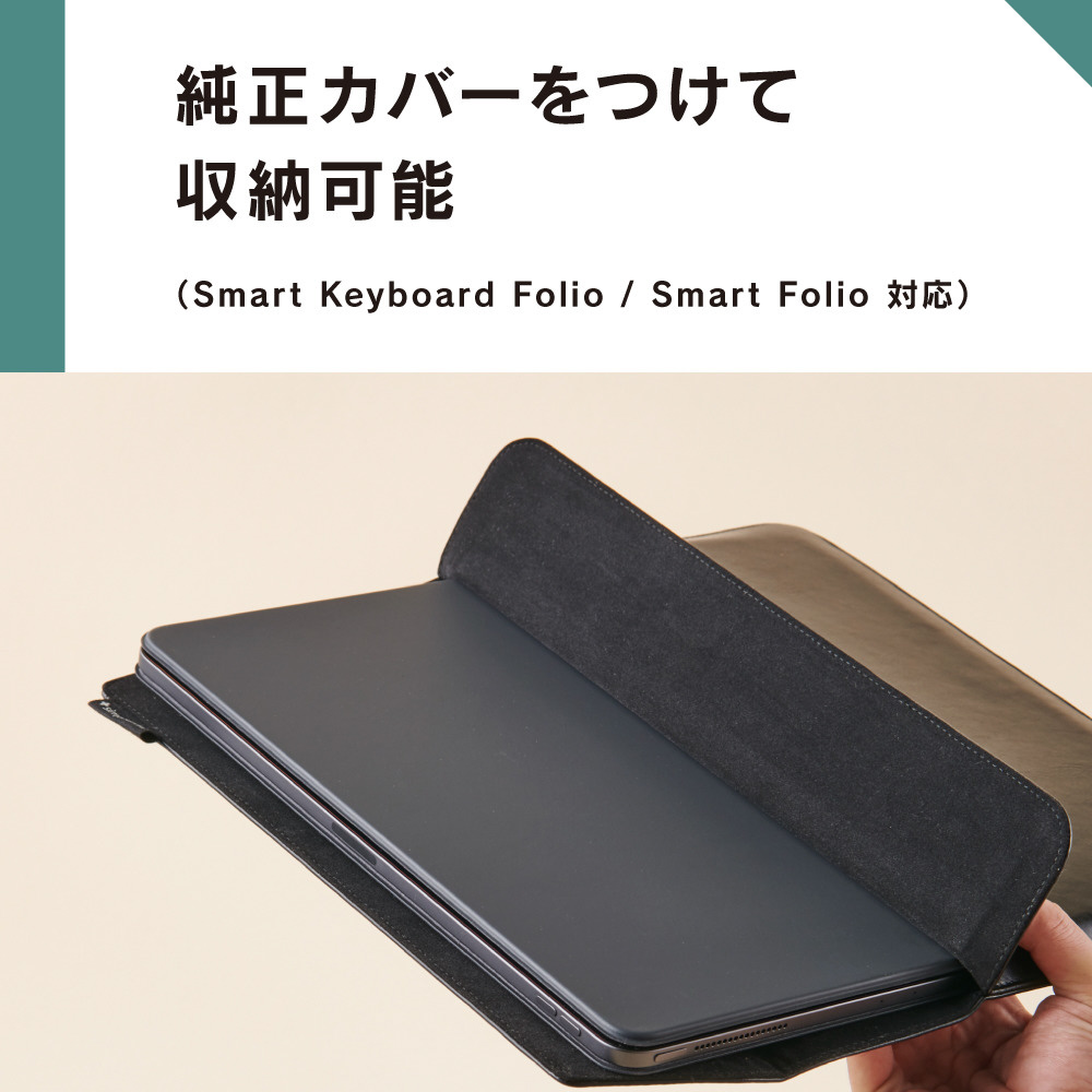 iPad Pro 11インチ [PadSleeve] スリーブケース TRIPD18SPSMGY