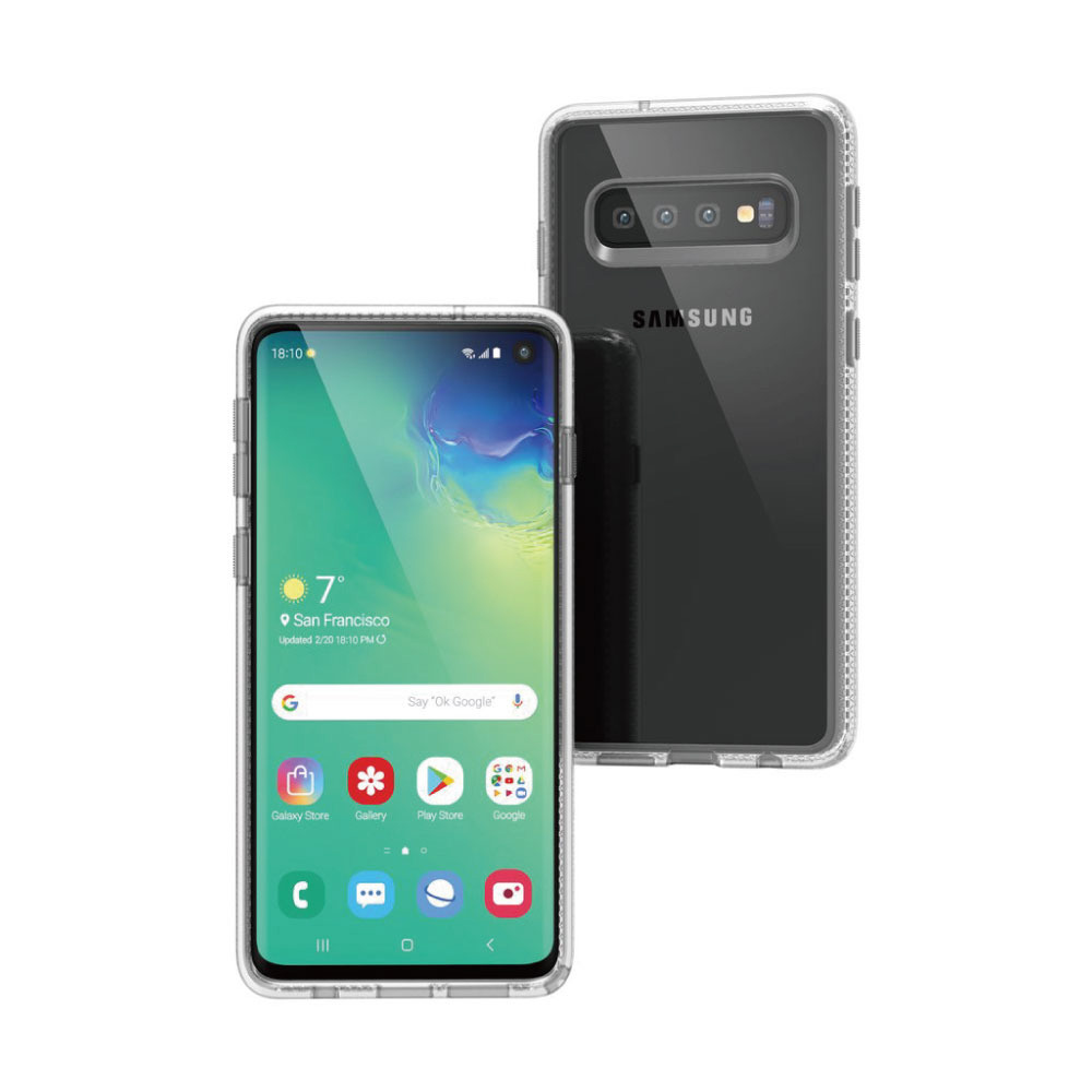 Galaxy S10 カタリスト 衝撃吸収ケース CT-IPGXS10-CL クリア｜の通販