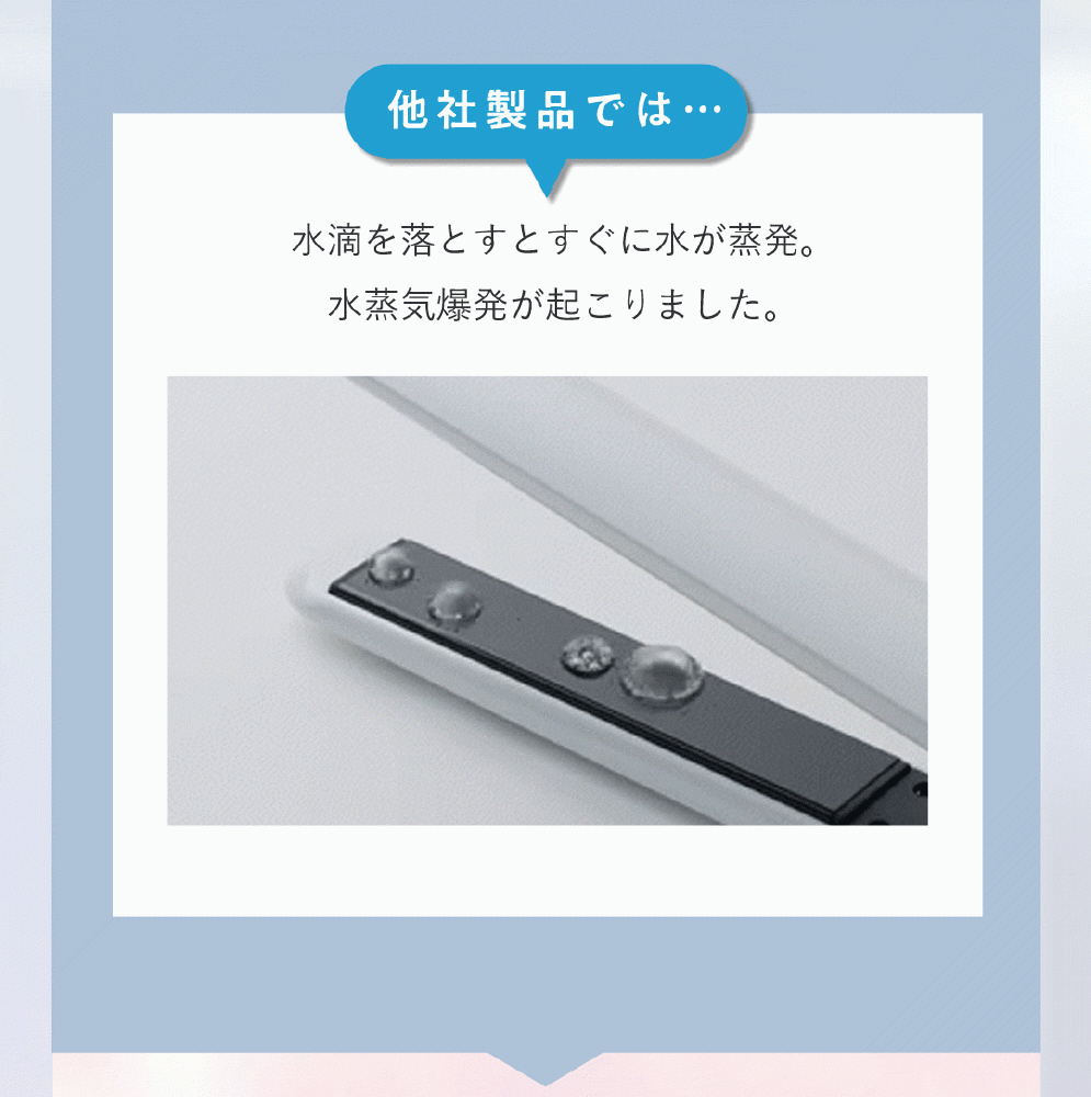 carelect ケアレクト スムースケアアイロン CR-S01 NB ネイビー