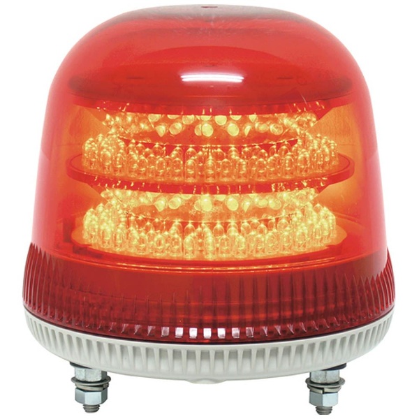 NIKKEI(日惠製作所) ニコモア VL17R型 LED回転灯 170パイ 赤