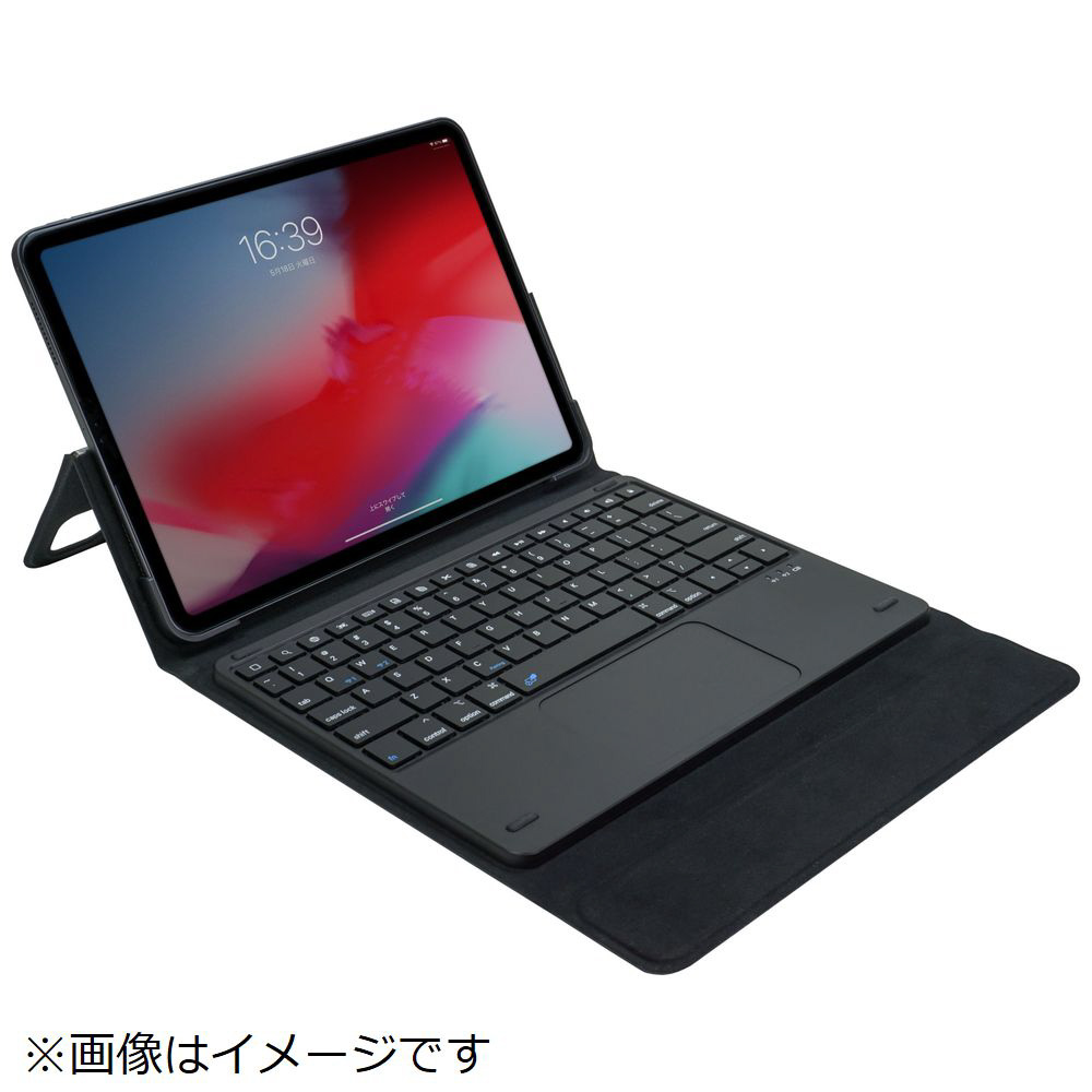 10.9インチ iPad Air（第4世代）、11インチ iPad Pro（第3/2/1世代）用 キーボード・タッチパッド・スタンド一体型ケース  Clamshell Keyboard with Touch Pad for iPad ブラック  AM-KBTC11US｜の通販はソフマップ[sofmap]