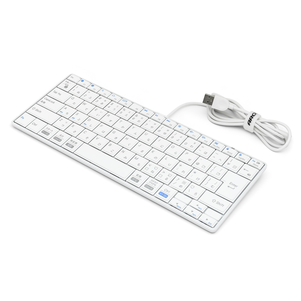 キーボード INTRO Mini A(iPadOS/iOS/Mac/Windows11対応) ホワイト AS