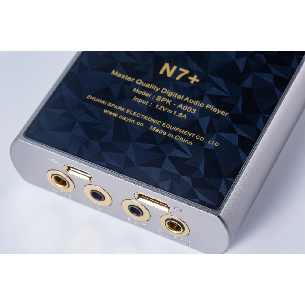 ハイレゾポータブルプレーヤー Cayin N7+ SPK-A003P ［ハイレゾ対応