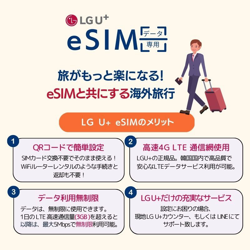 数量は多】 韓国eSIM 韓国SIM 高速データ無制限 2024年3月31日