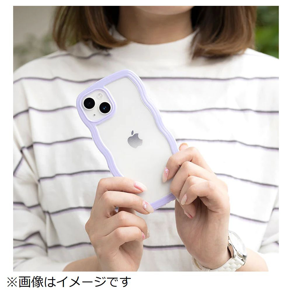 iPhone 15 Pro専用］ULTRA FINE Wavy Frame iPhoneケース ミント 661
