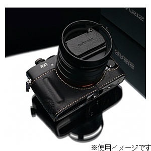 本革カメラケース 【ソニー サイバーショット DSC-RX1用】（ブラック
