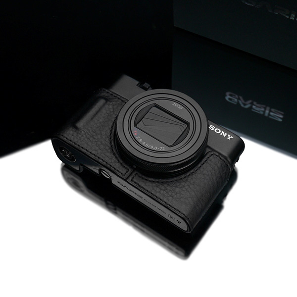 SONY RX100 VII 用 本革カメラケース HG-RX100M7BK ブラック｜の通販は