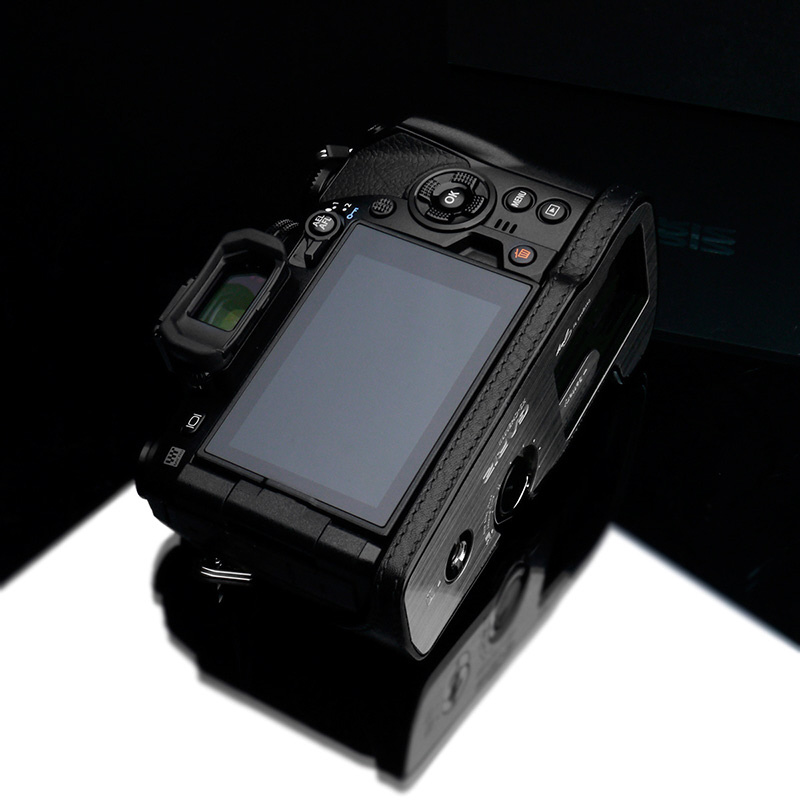 OLYMPUS OM-D E-M1 Mark III 用 本革カメラケース ブラック XS