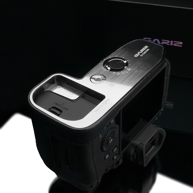 Canon EOS R5/R6 兼用 本革カメラケース ブラック XS-CHEOSR5BK｜の