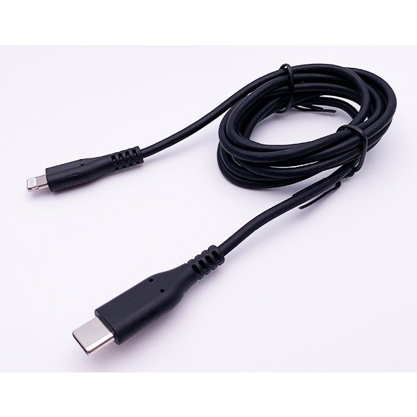 PD対応 【MFI認証】Type-C-Lightning通信・充電USBケーブル/PowerDelivery対応/スタンダートケーブル/1.2m  ブラック CDM-LSS120K ［約1.2m（コネクタを除く） /USB Power Delivery対応］｜の通販はソフマップ[sofmap]