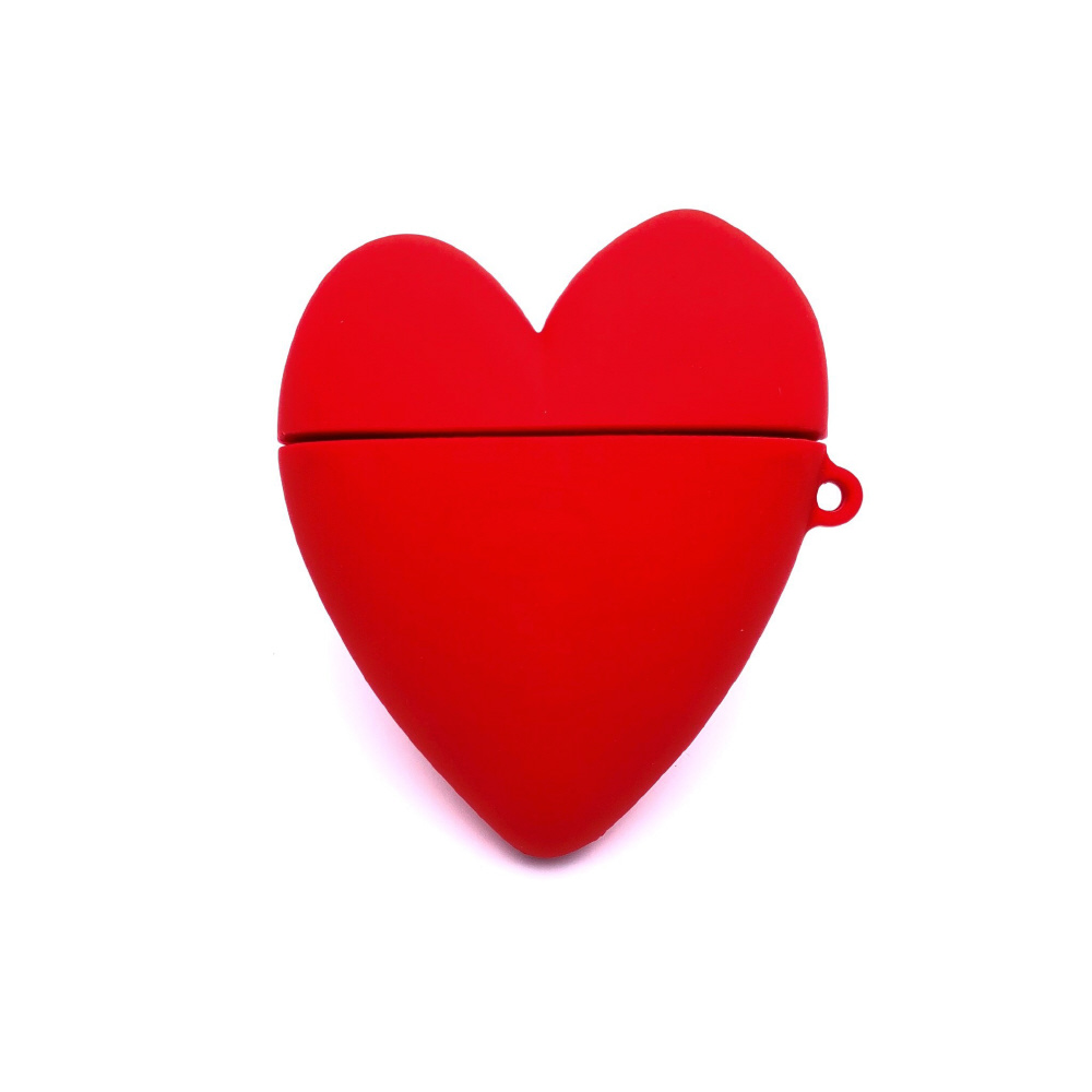 AirPods(第2/1世代)ケース ハート型シリコン｜の通販はソフマップ[sofmap]