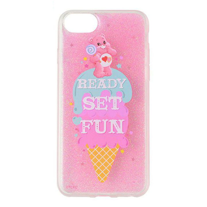 iPhone8/7/6 （4.7） CareBear×ViVi ラメTPUケース｜の通販は