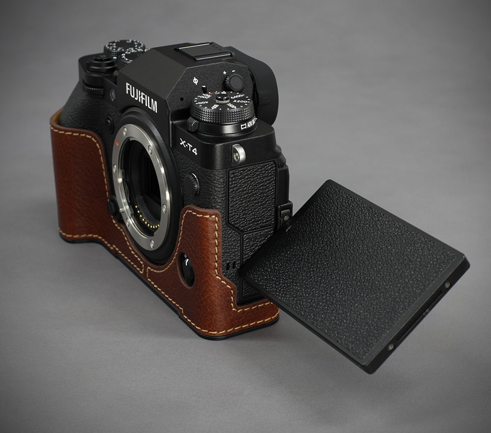 本革カメラハーフケース ブラウン FJ-XT4BR｜の通販はソフマップ[sofmap]