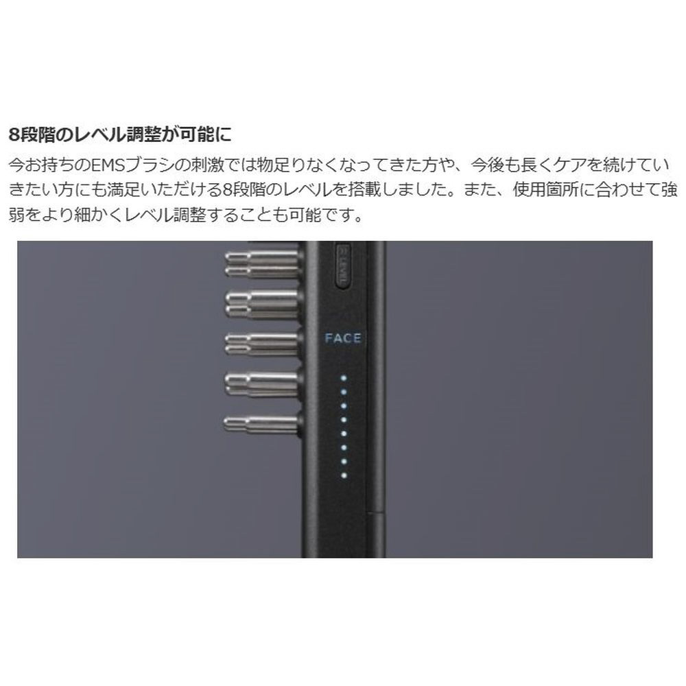 EMSリフトブラシ 3Dケア SAL24305BK ［EMS美顔器 /国内・海外対応