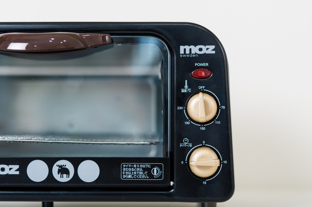 新品未開封 オーブントースター moz EF-LC31(BK) BLACK - 電子レンジ