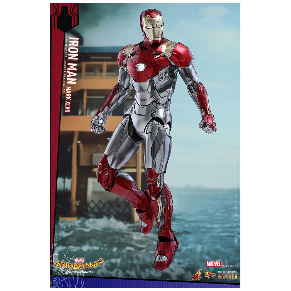 【再販】1/6 ムービー・マスターピース DIECAST スパイダーマン：ホームカミング アイアンマン・マーク47