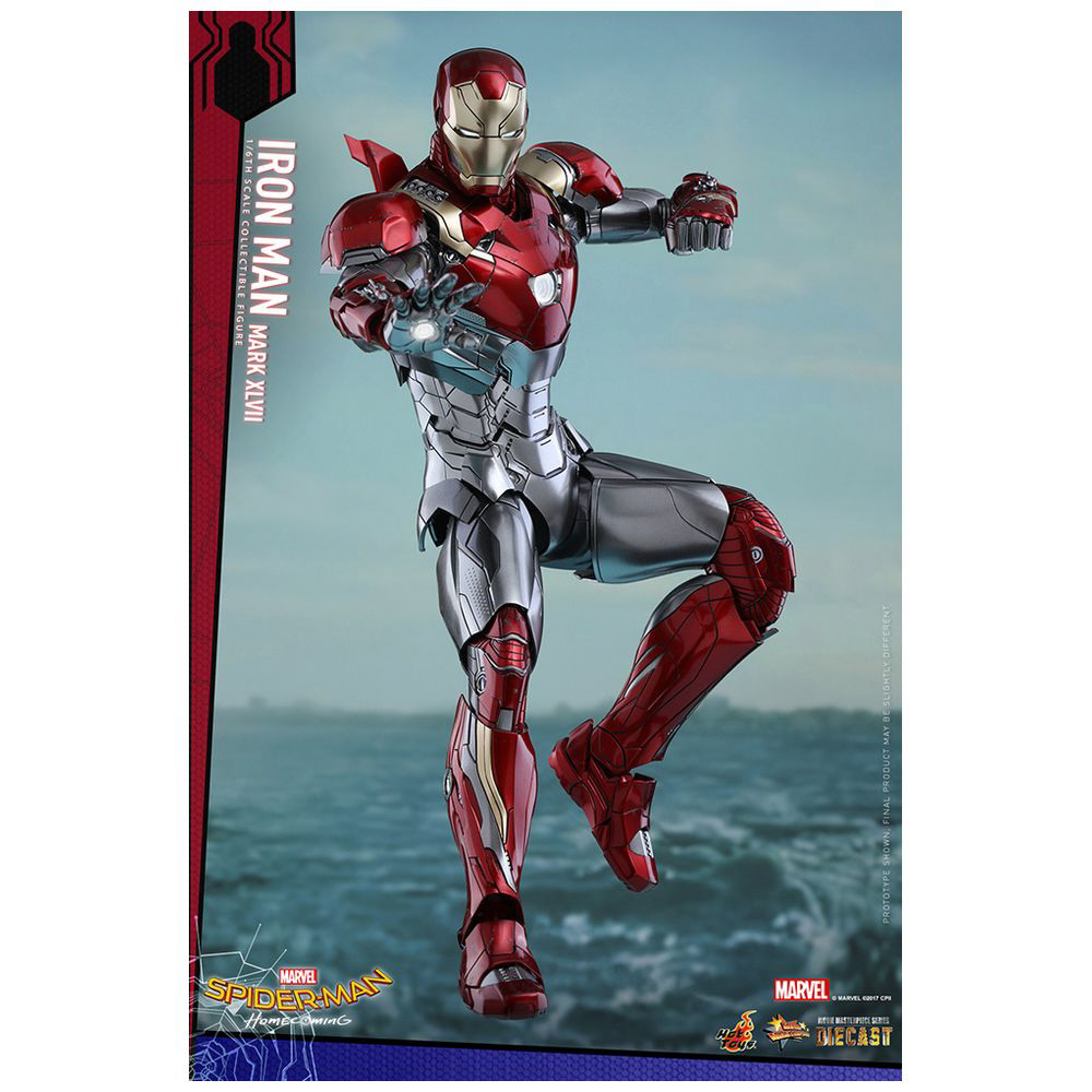 【再販】1/6 ムービー・マスターピース DIECAST スパイダーマン：ホームカミング アイアンマン・マーク47