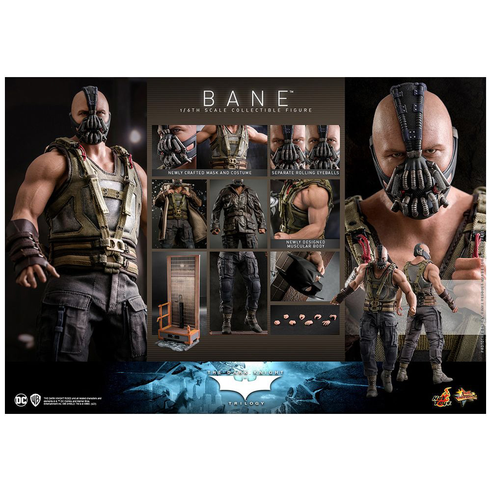 ダークナイトライジング ベイン フィギュア 各パーツ付き トムハーディ ダークナイトライジング ベイン フィギュア 各パーツ付き トム