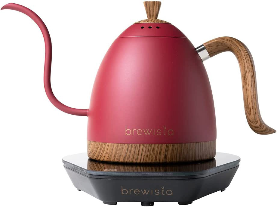 Brewista Artisan Gooseneck Variable Kettle 0.6L RED BV382606VJP