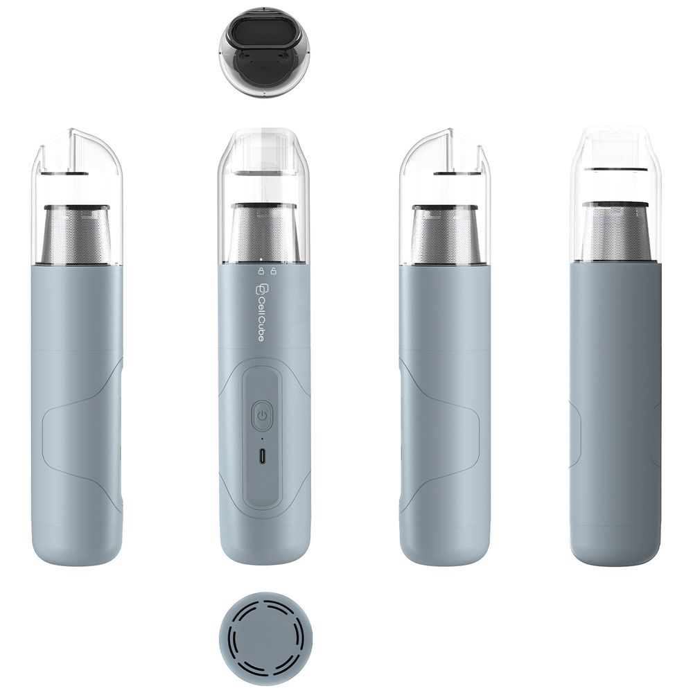 CellCube ハンディクリーナーCellCube 薄桜［コードレス］ ファン