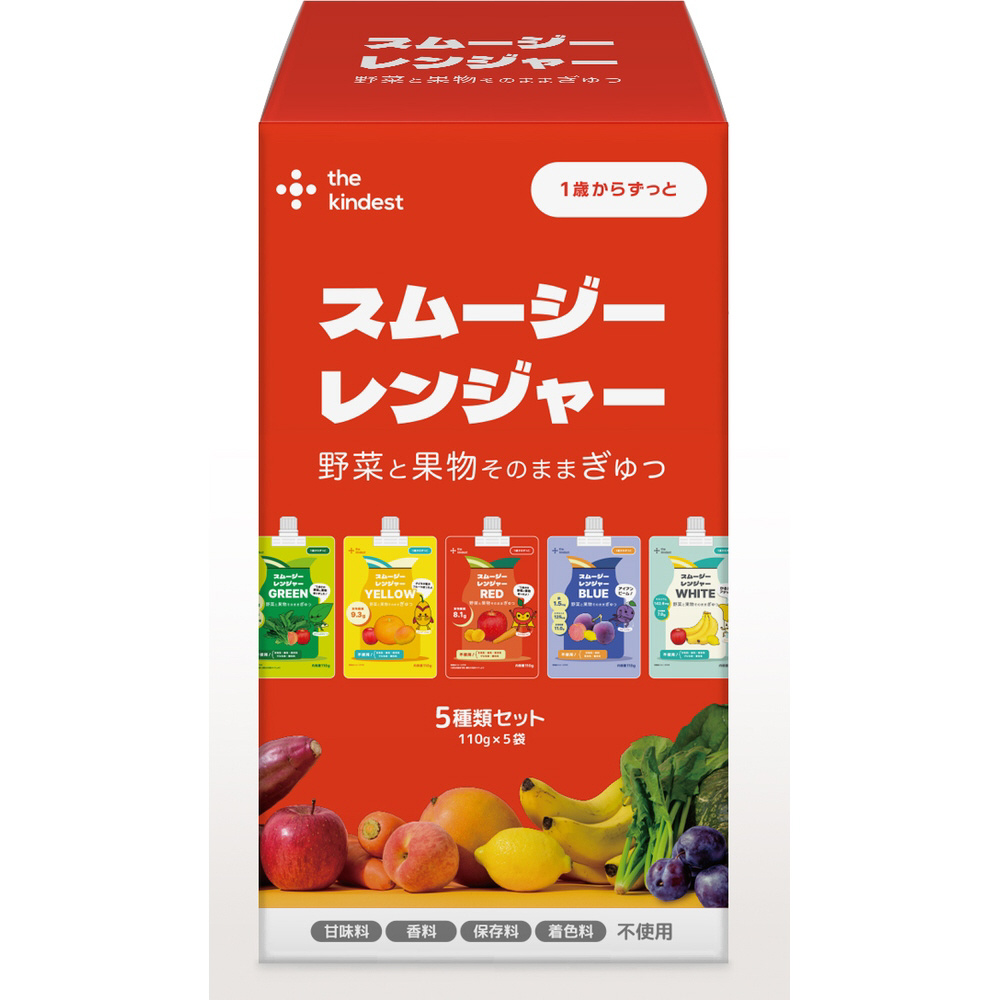 カインデストthe kindest スムージーレンジャー ベビーフード 離乳食