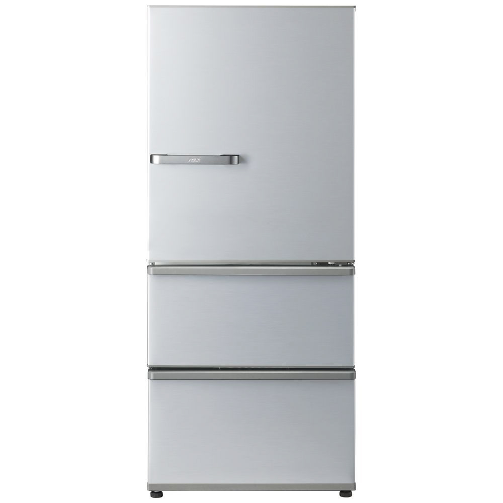 AQUA 3ドア冷蔵庫(272L) ロータイプデザイン - 冷蔵庫