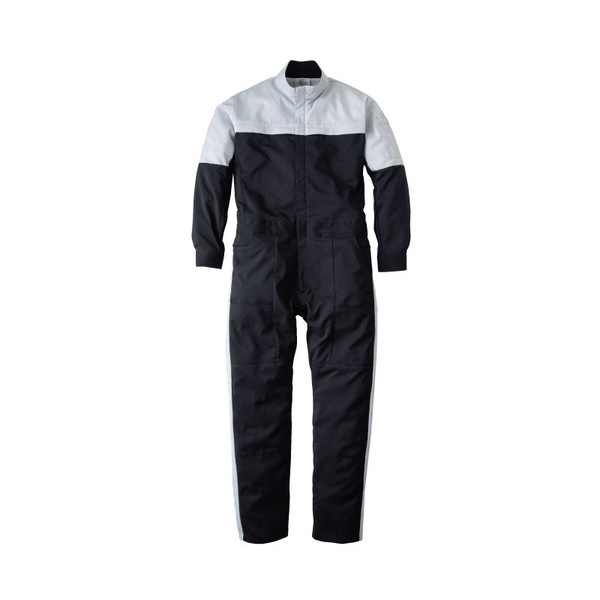 エスケープロダクト 4582696012407 エンジニアーズツナギ GE−827 C／5 ブラック Lサイズ エンジニアーズツナギ サイズ：L ブラック GE-827-05-L｜の通販は